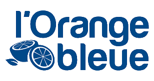 logo l'orange bleu